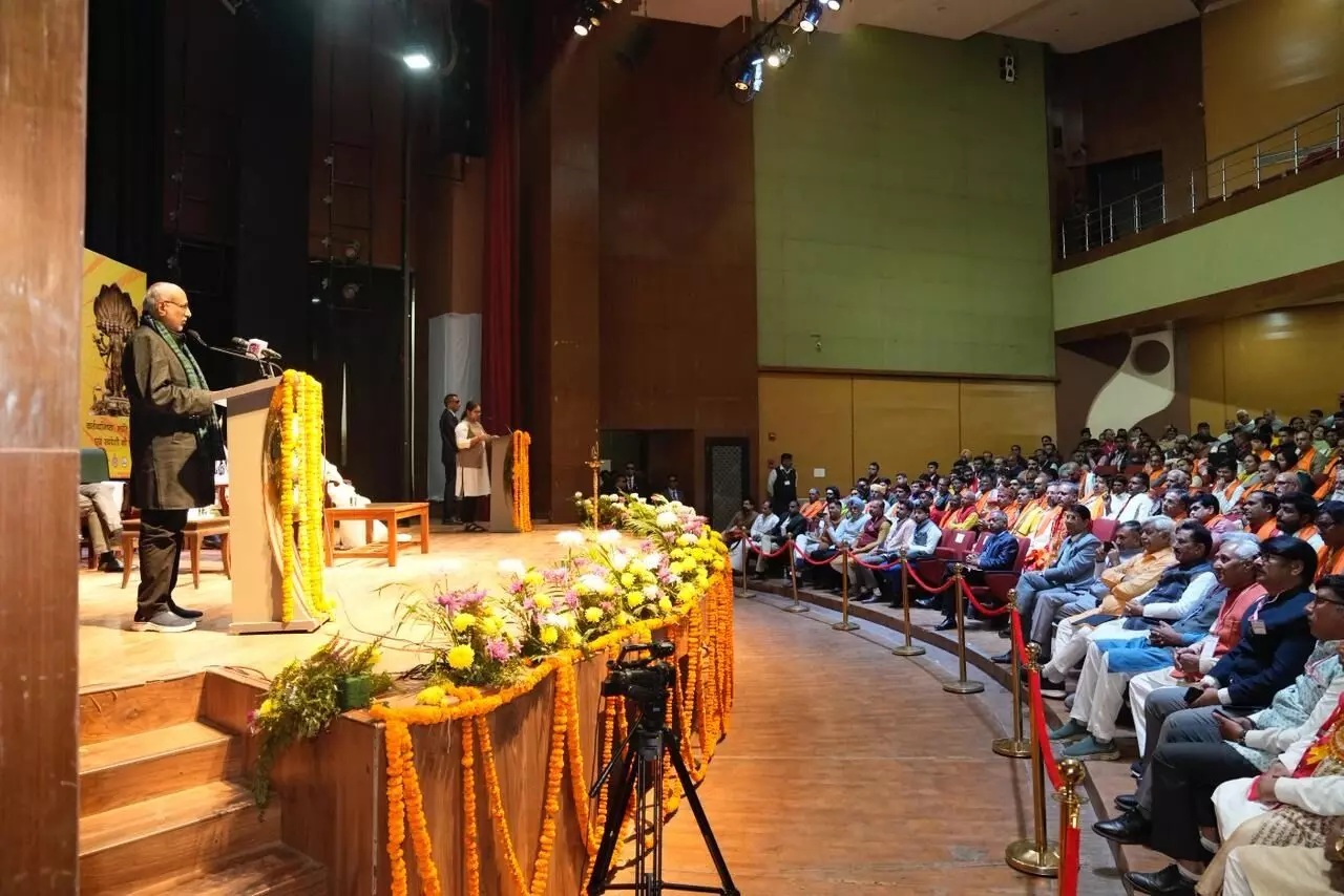 कुरूक्षेत्र: उपराष्ट्रपति ने अखिल भारतीय देवस्थानम सम्मेलन को किया संबोधित