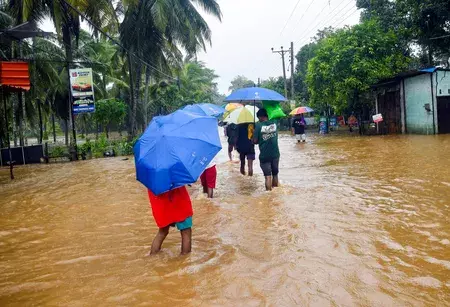 तूफान दितवाह से श्रीलंका में अब तक 390 लोगों की मौत तूफान दितवाह से श्रीलंका में अब तक 390 लोगों की मौत