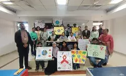 भाषा विश्वविद्यालय: विश्व एड्स दिवस पर जागरूकता कार्यक्रम का आयोजन