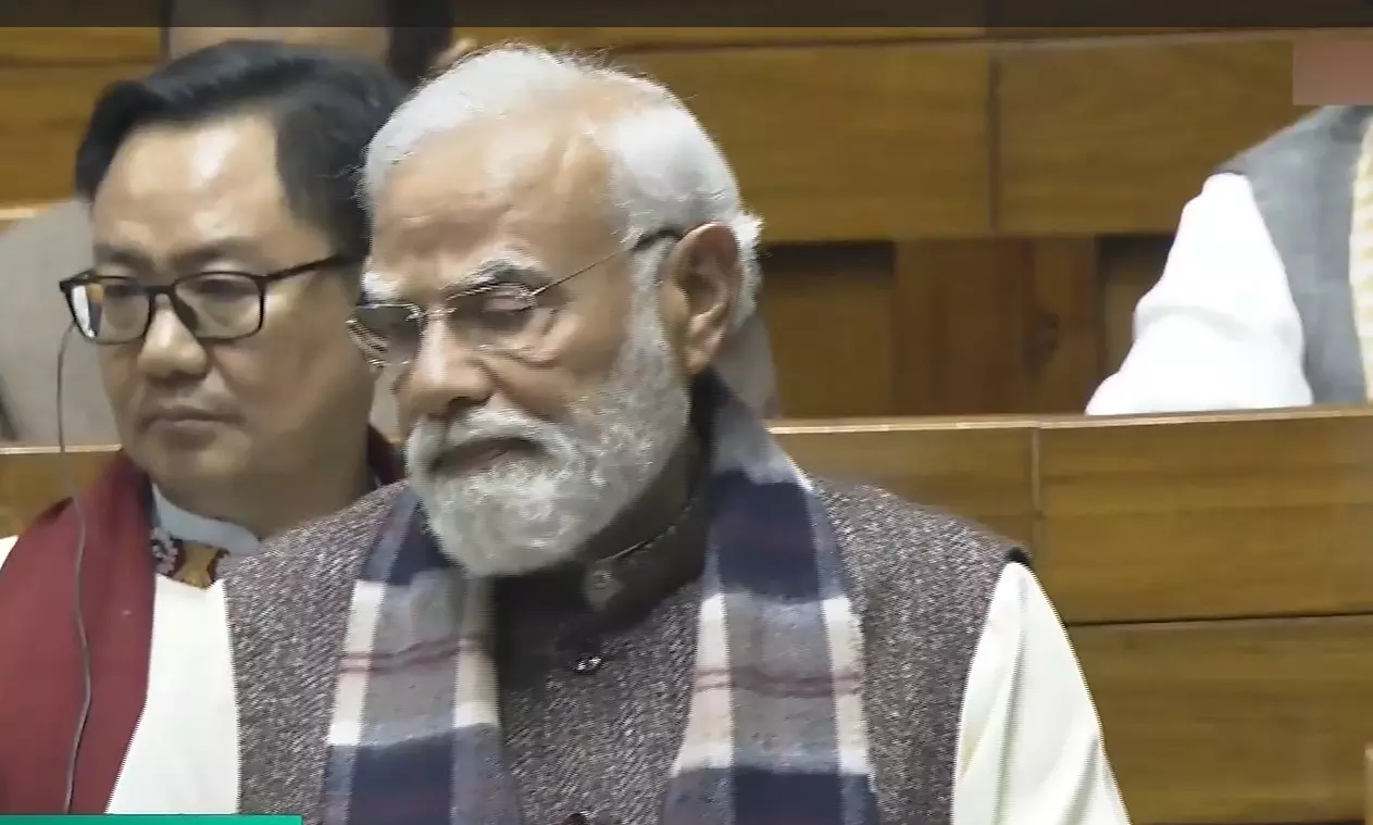 कांग्रेस ने तुष्टीकरण के चलते वंदे मातरम को बांटने की कोशिश की- PM कांग्रेस ने तुष्टीकरण के चलते वंदे मातरम को बांटने की कोशिश की- PM