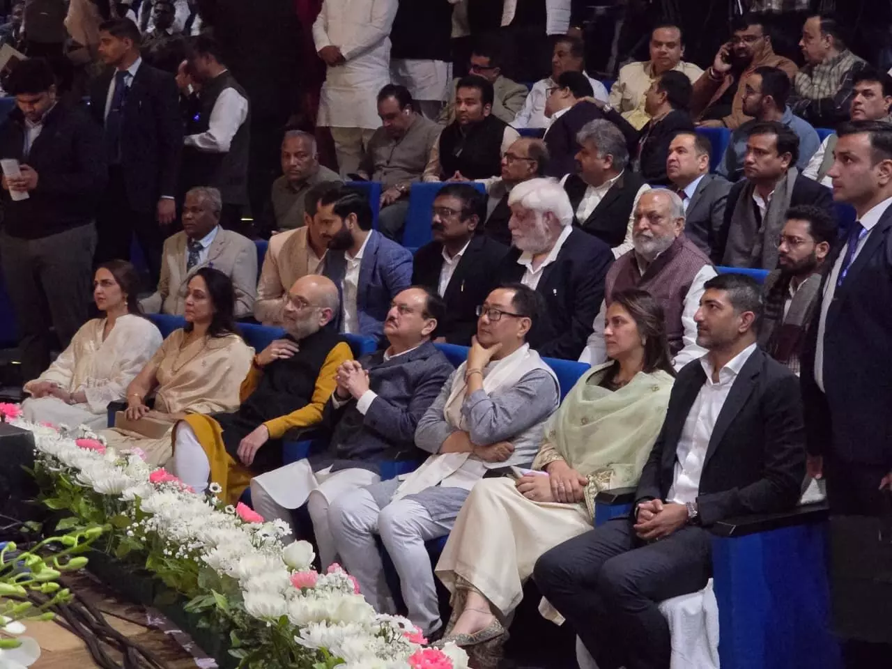 Amit Shah, Nadda and Others at Dharmendra’s Prayer Meet Amit Shah, Nadda and Others at Dharmendra’s Prayer Meet