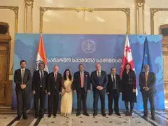 :भारत-जॉर्जिया विदेश कार्यालय वार्ता का आठवां दौर आयोजित :भारत-जॉर्जिया विदेश कार्यालय वार्ता का आठवां दौर आयोजित