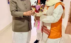 मुख्यमंत्री नीतीश से मिले उपमुख्यमंत्री विजय कुमार सिन्हा