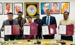 भाषा विश्वविद्यालय का आगरा व आज़मगढ़ की विश्वविद्यालयों से शैक्षणिक एमओयू