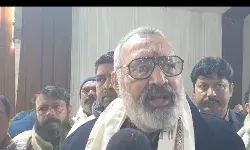 लखीसराय में गिरिराज सिंह ने धर्म परिवर्तन पर सख्त कानून की उठाई मांग