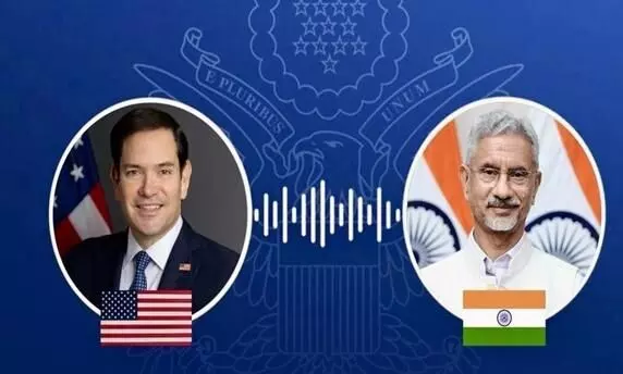 विदेश मंत्री एस जयशंकर ने अमरीका के विदेश मंत्री मार्को रुबियो से फोन पर बातचीत की विदेश मंत्री एस जयशंकर ने अमरीका के विदेश मंत्री मार्को रुबियो से फोन पर बातचीत की