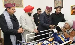 Vice-President Shri C. P. Radhakrishnan Meets Former Uttarakhand Chief Minister and Union Minister Major General (Retd.) B. C. Khanduri