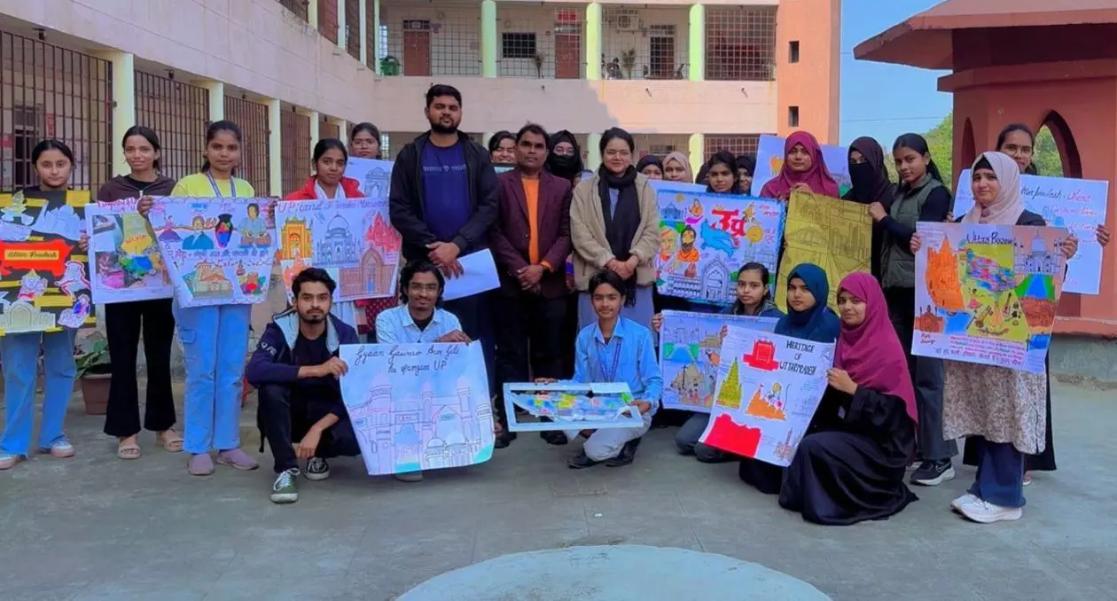 भाषा विश्वविद्यालय: उत्तर प्रदेश स्थापना दिवस पर पोस्टर, मॉडल एवं चार्ट प्रतियोगिता का आयोजन भाषा विश्वविद्यालय: उत्तर प्रदेश स्थापना दिवस पर पोस्टर, मॉडल एवं चार्ट प्रतियोगिता का आयोजन