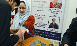 भाषा विश्वविद्यालय में निःशुल्क स्वास्थ्य जांच शिविर का सफल आयोजन