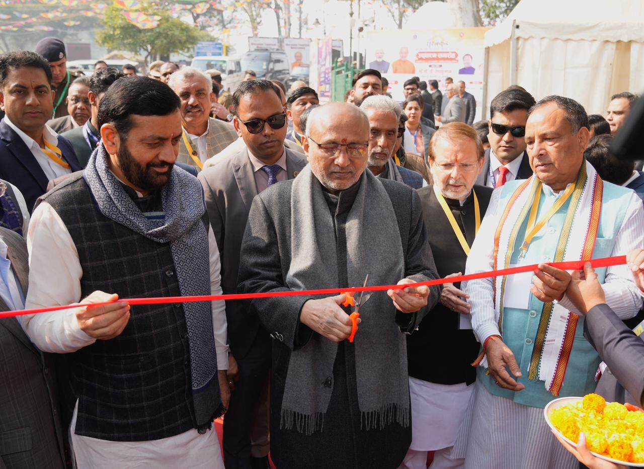 Vice-President Shri C. P. Radhakrishnan inaugurates 39th Surajkund International Atmanirbhar Crafts Mela in Faridabad