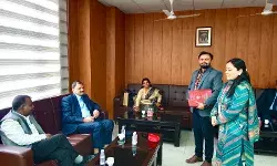 рдорд╣рд╛рд░рд╛рдЬрд╛ рд╕реБрд╣реЗрд▓ рджреЗрд╡ рд╡рд┐рд╢реНрд╡рд╡рд┐рджреНрдпрд╛рд▓рдп рдХреА рдЕрд╕рд┐рд╕реНрдЯреЗрдВрдЯ рдкреНрд░реЛрдлреЗрд╕рд░ рдЕрд░реНрдкрд┐рддрд╛ рдорд┐рд╢реНрд░рд╛ рдХреЛ рдкреА-рдПрдЪ.рдбреА. рдХреА рдЙрдкрд╛рдзрд┐ рдорд╣рд╛рд░рд╛рдЬрд╛ рд╕реБрд╣реЗрд▓ рджреЗрд╡ рд╡рд┐рд╢реНрд╡рд╡рд┐рджреНрдпрд╛рд▓рдп рдХреА рдЕрд╕рд┐рд╕реНрдЯреЗрдВрдЯ рдкреНрд░реЛрдлреЗрд╕рд░ рдЕрд░реНрдкрд┐рддрд╛ рдорд┐рд╢реНрд░рд╛ рдХреЛ рдкреА-рдПрдЪ.рдбреА. рдХреА рдЙрдкрд╛рдзрд┐