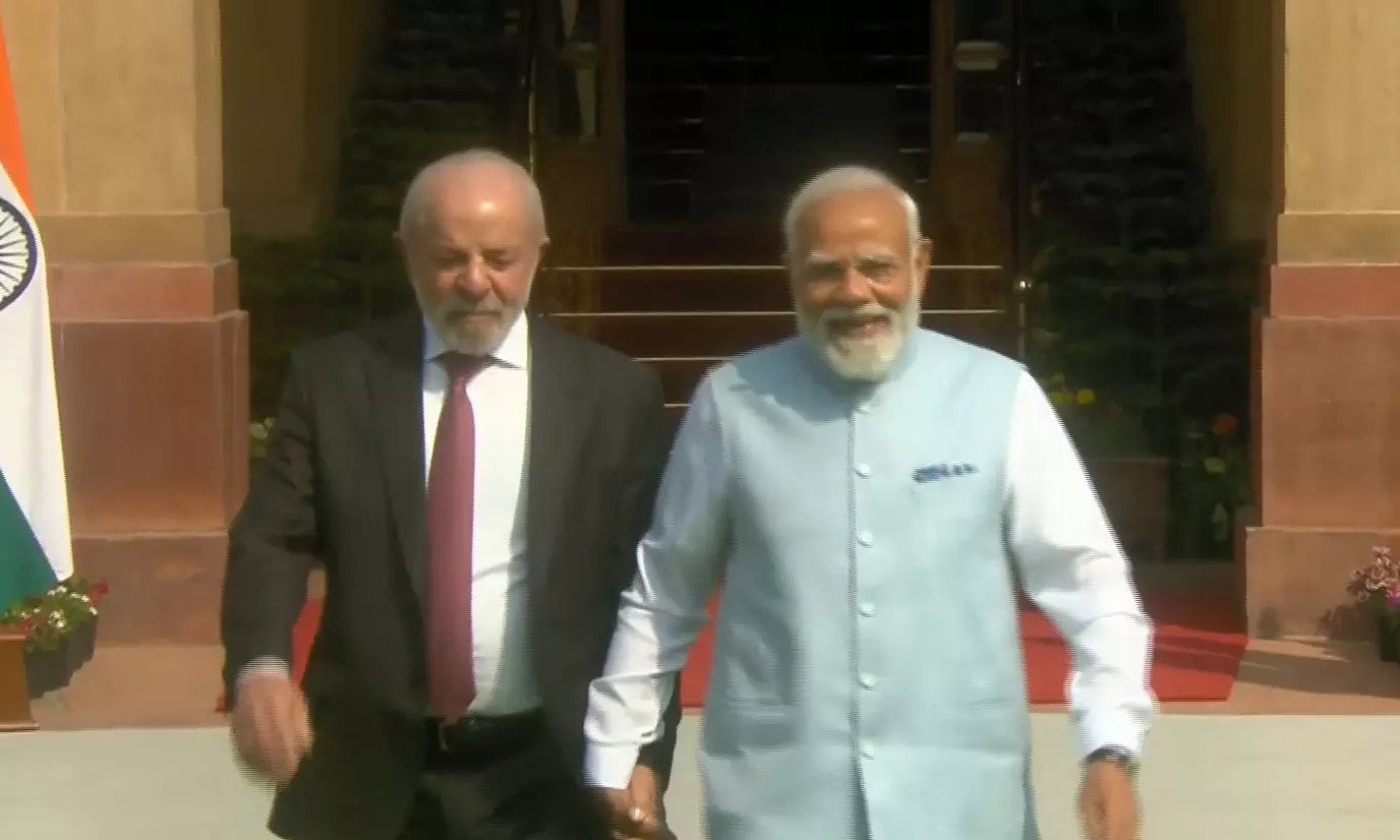 ब्राज़ील के राष्ट्रपति ने पीएम मोदी से की मुलाक़ात ब्राज़ील के राष्ट्रपति ने पीएम मोदी से की मुलाक़ात