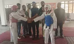 अंतर्जनपदीय ताइक्कांडो प्रतियोगिता में बेटियों का दबदबा, डीएवी पीजी कॉलेज बना आयोजन का केंद्र