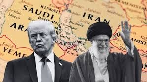 ईरान पर अमेरिकी हवाई हमलों के खिलाफ टाइम्स स्क्वायर में प्रदर्शन