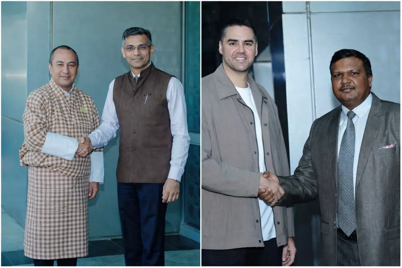 भूटान के विदेश और बाहरी व्यापार मंत्री और माल्टा के उप प्रधानमंत्री नई दिल्ली पहुंचे भूटान के विदेश और बाहरी व्यापार मंत्री और माल्टा के उप प्रधानमंत्री नई दिल्ली पहुंचे