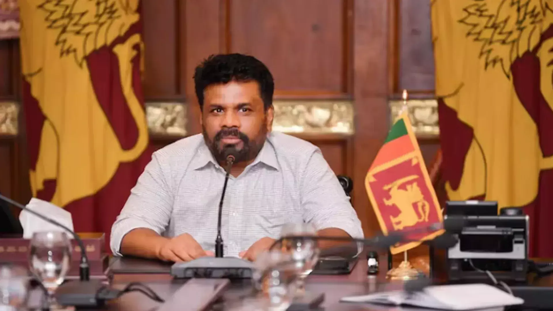 श्रीलंका के राष्ट्रपति अनुरा कुमारा दिसानायके ने मध्य-पूर्व संघर्ष के शीघ्र समाधान का किया आह्वान श्रीलंका के राष्ट्रपति अनुरा कुमारा दिसानायके ने मध्य-पूर्व संघर्ष के शीघ्र समाधान का किया आह्वान