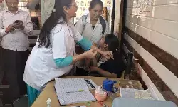 उज्जैन- किशोरी बालिकाओं में सर्वाईकल कैंसर की रोकथाम के लिए निशुल्क एच.पी.वी. टीकाकरण अभियान