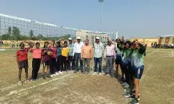 महाराजा सुहेलदेव विश्वविद्यालय  में आयोजित खेल उमंग में  रिले रेस, डिस्कस,लंबी कूद, वॉलीबॉल में महाविद्यालयों का दबदबा