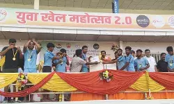 युवा खेल महोत्सव 2.0 में कबड्डी (पुरुष) प्रतियोगिता का खिताब भाषा विश्वविद्यालय ने जीता