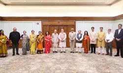 PM Modi meets IGNCA Trustees Ahead of Foundation Day