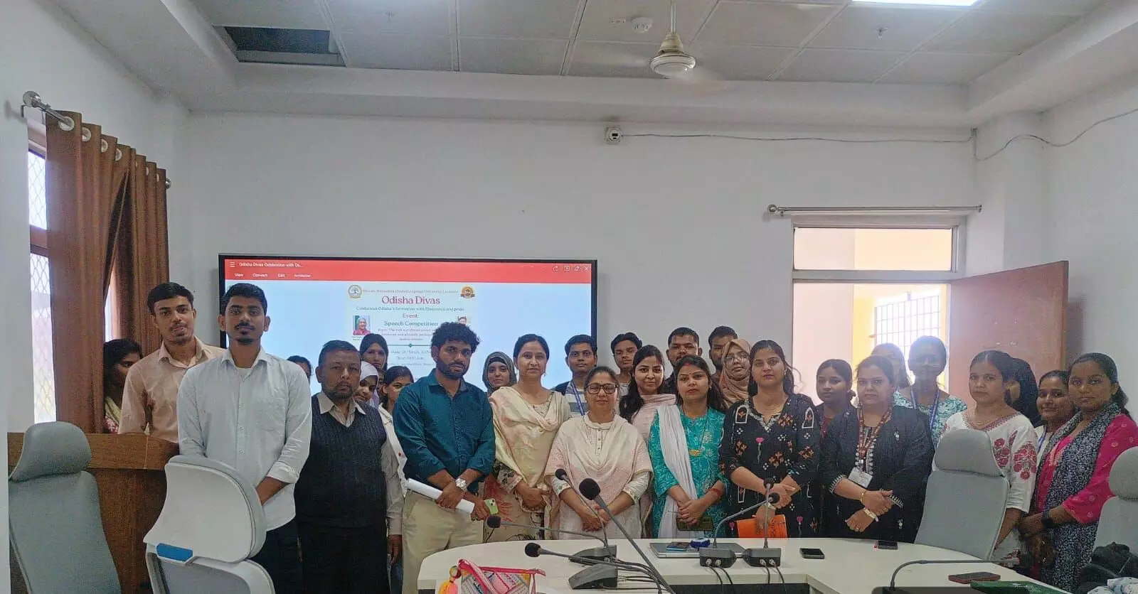 ख़्वाजा मुईनुद्दीन चिश्ती भाषा विश्वविद्यालय में भाषण प्रतियोगिता का सफल आयोजन ख़्वाजा मुईनुद्दीन चिश्ती भाषा विश्वविद्यालय में भाषण प्रतियोगिता का सफल आयोजन