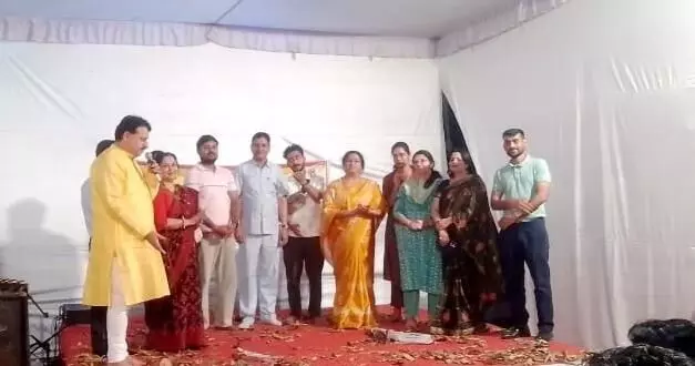 विवि के स्वामी हरिदास संगीत एवं नाट्य अकादमी द्वारा हुआ आयोजन विवि के स्वामी हरिदास संगीत एवं नाट्य अकादमी द्वारा हुआ आयोजन