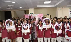 विश्वविद्यालय द्वारा सर्वाइकल कैंसर से बचाव हेतु किशोरियों में निःशुल्क टीकाकरण अभियान के अंतर्गत हुआ 130 किशोरियों का टीकाकरण