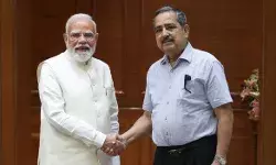 नीति आयोग के नवनियुक्त उपाध्यक्ष अशोक कुमार लाहिड़ी ने प्रधानमंत्री नरेन्‍द्र मोदी से मुलाकात की