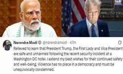 PM Modi Expresses Relief Over Safety of US President Trump, Condemns Violence After Washington DC Incident