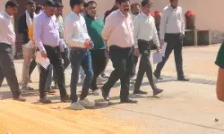 आयुक्त खाद्य आपूर्ति विभाग ने किया भोपाल जिले के गेहूं उपार्जन केंद्रों का आकस्मिक निरीक्षण