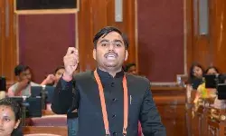 भाषा विश्वविद्यालय के छात्र अमन की दूसरी बार विधानसभा में गूंजी आवाज,जमकर मिली सराहना