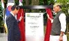Raksha Mantri and Minister of Patriots & Veterans Affairs, Republic of Korea inaugurate Indian War Memorial in Seoul Raksha Mantri and Minister of Patriots & Veterans Affairs, Republic of Korea inaugurate Indian War Memorial in Seoul