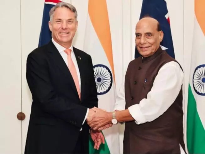 भारत-ऑस्ट्रेलिया का दूसरा द्विपक्षीय रक्षा संवाद आज भारत-ऑस्ट्रेलिया का दूसरा द्विपक्षीय रक्षा संवाद आज