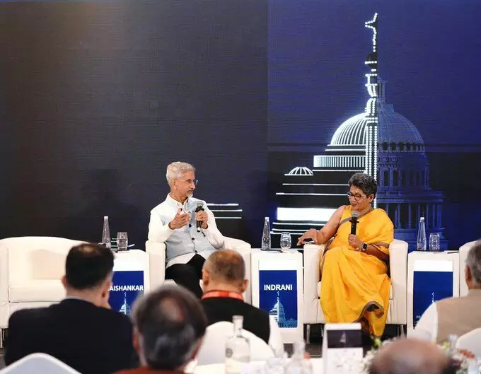 विदेश मंत्री एस. जयशंकर ने इंडिया-US फोरम 2026 में लिया हिस्सा विदेश मंत्री एस. जयशंकर ने इंडिया-US फोरम 2026 में लिया हिस्सा