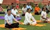 योग से स्वास्थ्य का संदेश: केएमसी भाषा विश्वविद्यालय में भव्य आयोजन