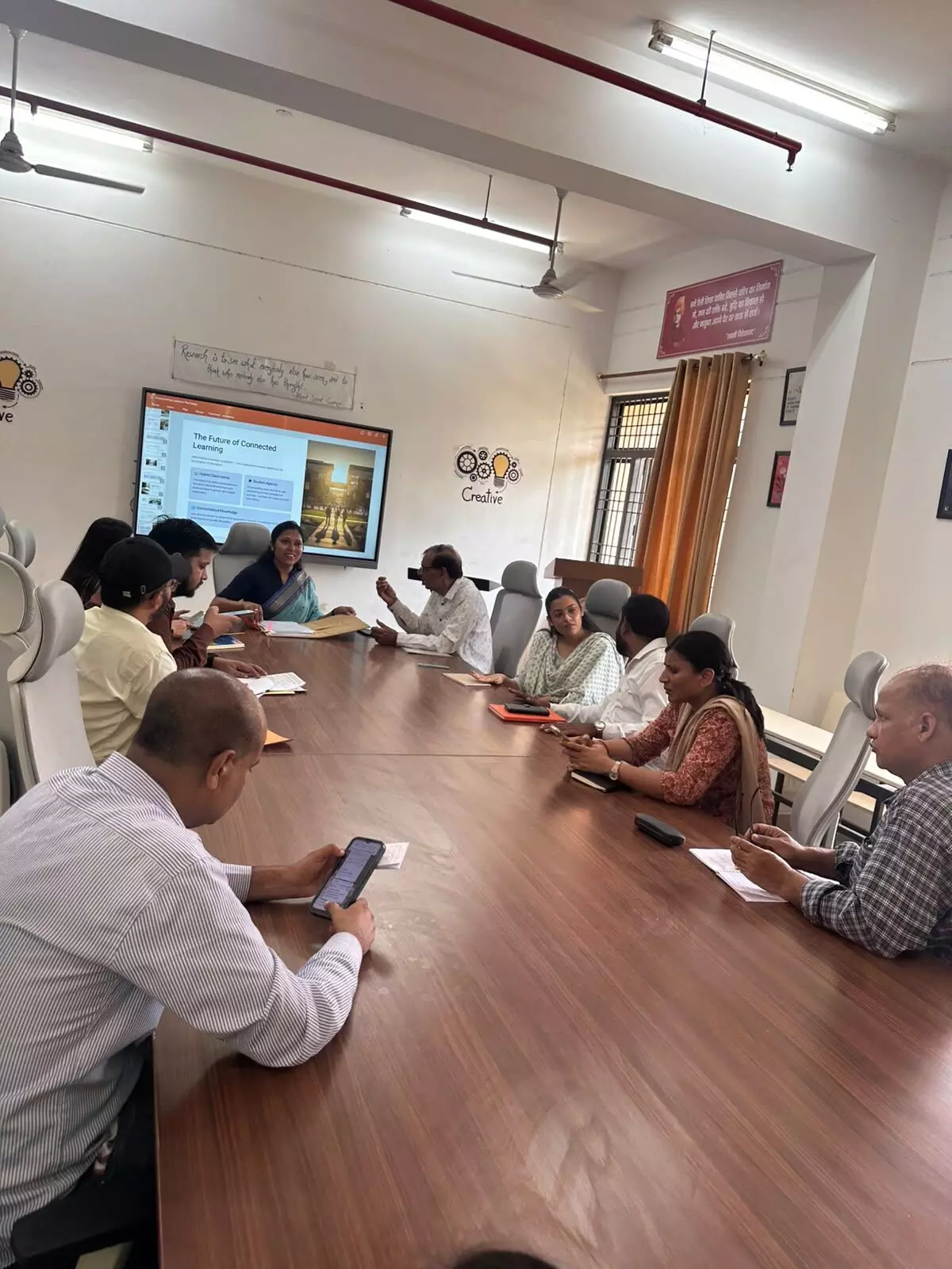 ख़्वाजा मुईनुद्दीन चिश्ती भाषा विश्वविद्यालय में SWAYAM के माध्यम से MOOCs एकीकरण पर कार्यशाला आयोजित ख़्वाजा मुईनुद्दीन चिश्ती भाषा विश्वविद्यालय में SWAYAM के माध्यम से MOOCs एकीकरण पर कार्यशाला आयोजित