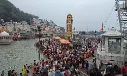निर्जला एकादशी स्नान पर्व पर हरिद्धार में उमड़ी श्रद्धालुओं की भीड़