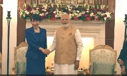 INDIA-JAPAN: पीएम मोदी और जापान की प्रधानमंत्री की मुलाक़ात