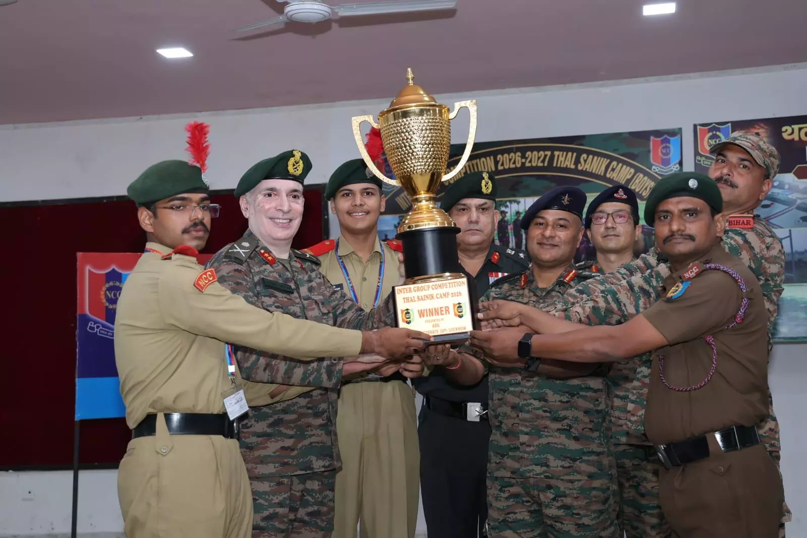 भाषा विवि के छात्र ने आईजीसी टीएससी थल सेना कैंप-2026 में रचा इतिहास, लखनऊ ग्रुप को 30 वर्षों बाद दिलाया प्रथम स्थान भाषा विवि के छात्र ने आईजीसी टीएससी थल सेना कैंप-2026 में रचा इतिहास, लखनऊ ग्रुप को 30 वर्षों बाद दिलाया प्रथम स्थान