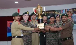 भाषा विवि के छात्र ने आईजीसी टीएससी थल सेना कैंप-2026 में रचा इतिहास, लखनऊ ग्रुप को 30 वर्षों बाद दिलाया प्रथम स्थान