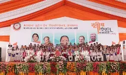 महाराजा सुहेल देव विश्वविद्यालय, आजमगढ़ का तृतीय दीक्षांत समारोह भव्यता के साथ सम्पन्न