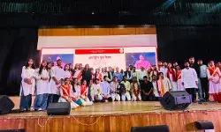 अन्तर्राष्ट्रीय युवा दिवस पर भाषा विश्वविद्यालय के छात्रों ने बिखेरी प्रतिभा, नाटक, गीत, नृत्य और भाषण से बांधा समां