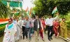 भाषा विश्वविद्यालय में उत्साह और देशभक्ति के साथ निकाली गई ‘हर घर तिरंगा यात्रा’