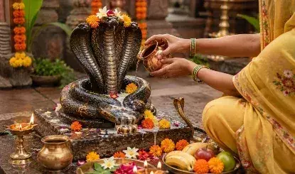 रक्षा मंत्री राजनाथ सिंह ने आज नाग पंचमी के अवसर पर शुभकामनाएं दी