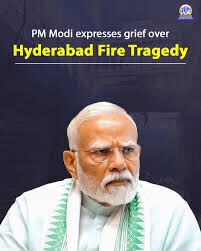 Prime Minister expresses grief over loss of lives in fire mishap in Kolkata