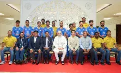 भारतीय दिव्यांग पुरुष क्रिकेट टीम से मिले गृह मंत्री अमित शाह