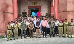 ख्वाजा मुईनुद्दीन चिश्ती भाषा विश्वविद्यालय में 20 यूपी गर्ल्स बटालियन एनसीसी के अंतर्गत प्रथम वर्ष के नामांकन की प्रक्रिया संपन्न
