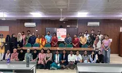 माइक्रोबायोलॉजी के ज्ञान और रचनात्मकता का संगम बना भाषा विवि