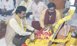 बुंदेलखंड विश्वविद्यालय में श्रद्धा एवं उत्साह के साथ मनाई गई विश्वकर्मा जयंती
