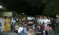 प्रधानमंत्री मोदी के जन्मदिन पर बुंदेलखंड विश्वविद्यालय में जले ‘आशीर्वाद के दीये’*
